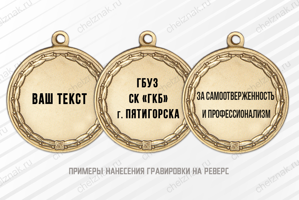 Медаль «Заслуженному врачу» с бланком удостоверения, дополнительное фото 1