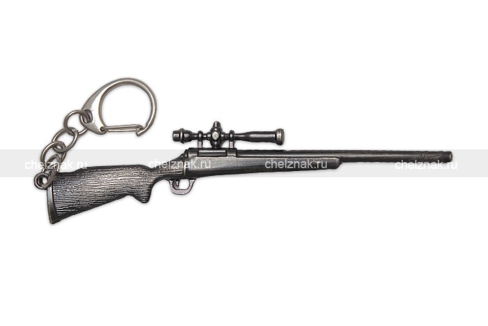 Реверс награды Металлический брелок с подвеской «Ремингтон М-700» 118 мм