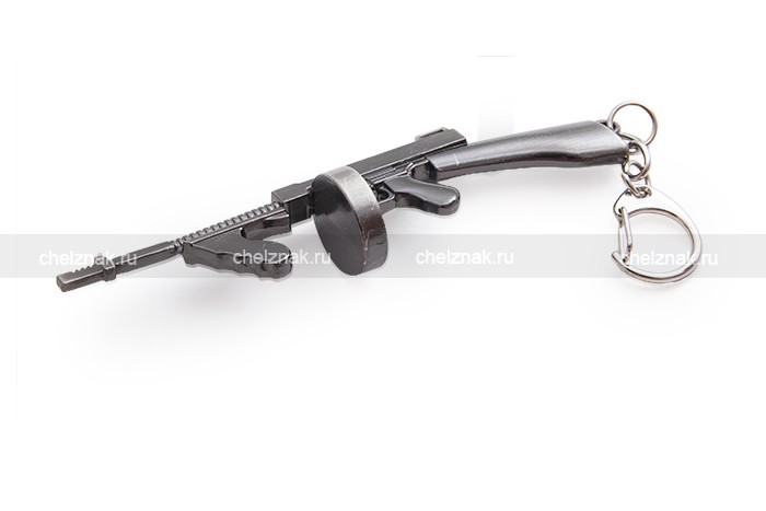 3D фото награды Металлический брелок с подвеской «Томпсон» 110 мм, 2