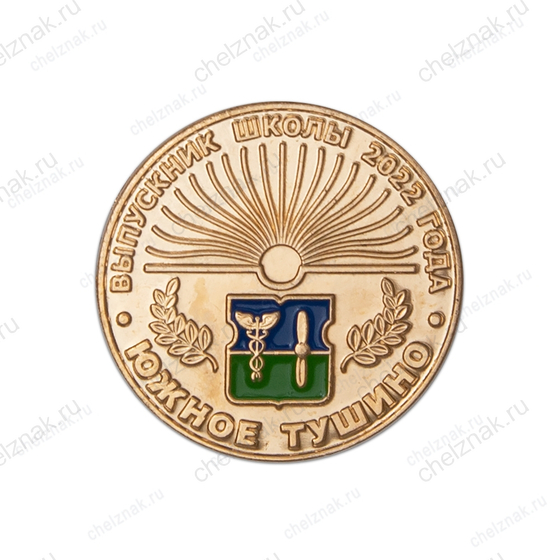 Знак «Выпускник школы - 2022. Южное Тушино»