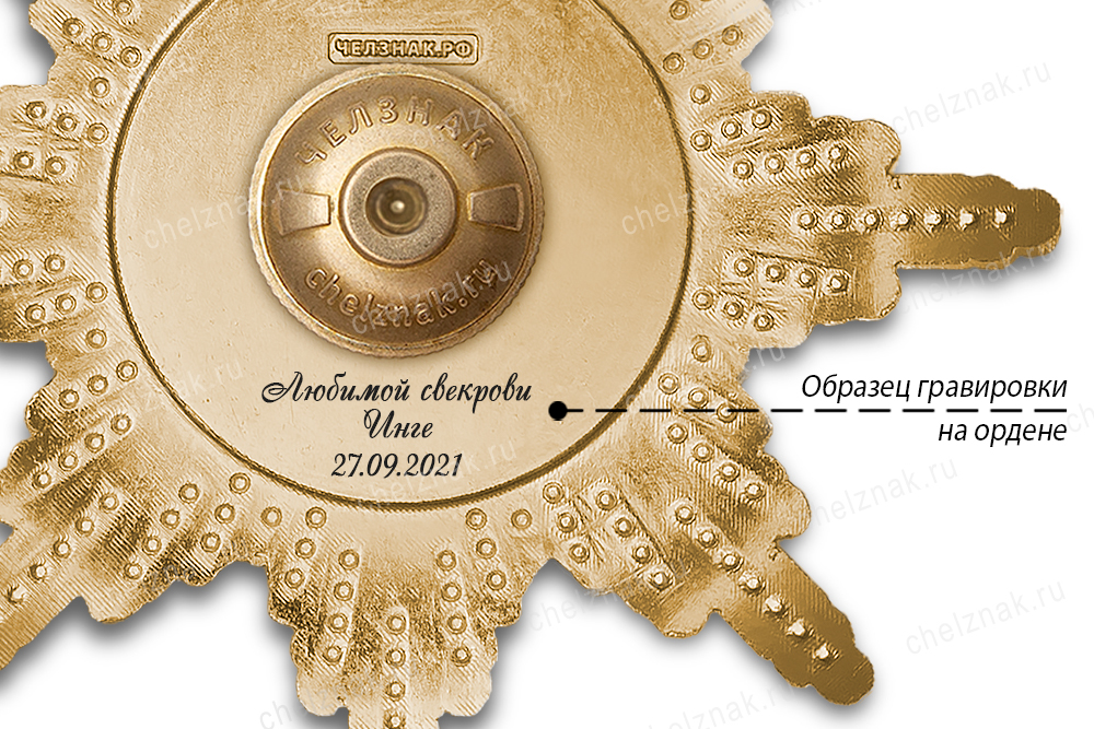 Орден «Любимой свекрови», люкс, дополнительное фото 4