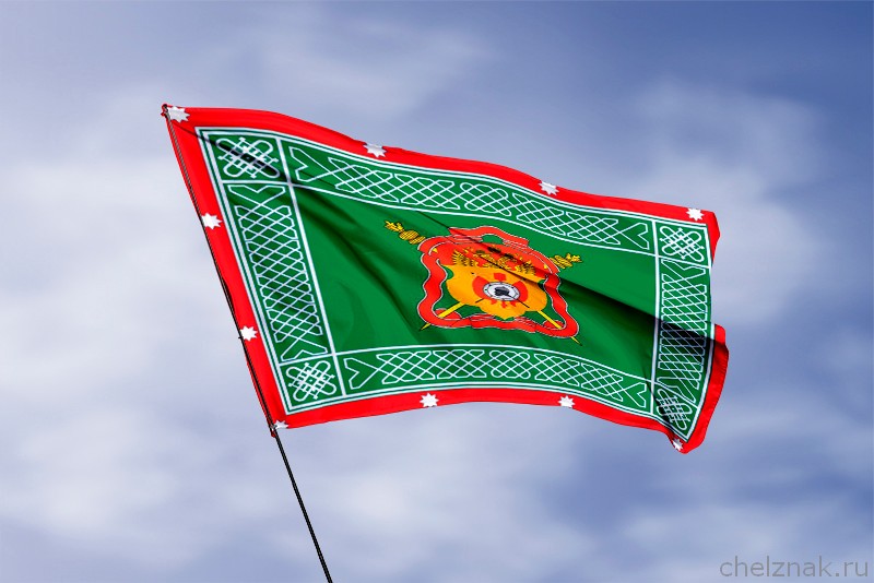 3D фото награды Знамя Сибирское казачье войско