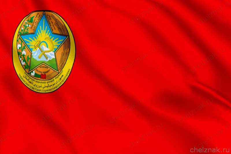Флаг Таджикской ССР в 1929—1931 годах