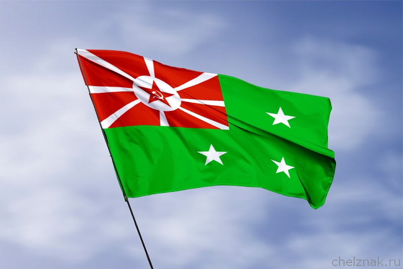 3D фото награды Флаг командующего войсками ГПУ союзных республик