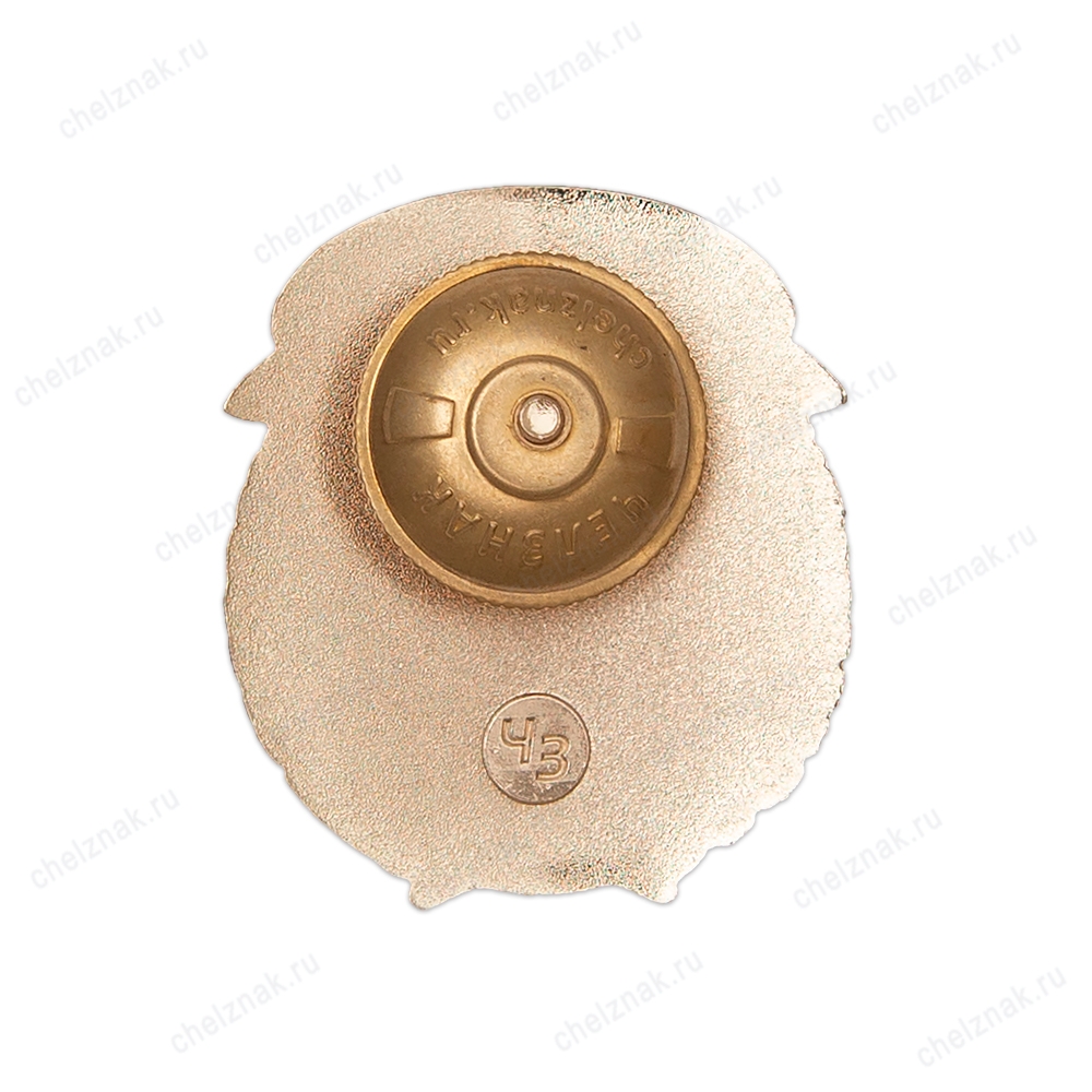 Реверс награды Знак «Отличник строительства ОАО "Газпром Нефтехим Салават"»