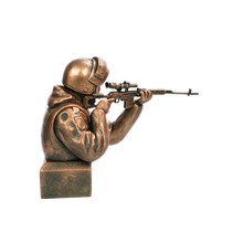 Купить бланк удостоверения Скульптура «Боец спецназа с СВД»