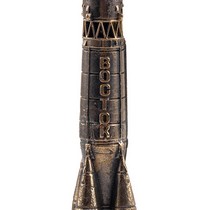 Удостоверение к награде Ракета-носитель "Восток", масштабная модель