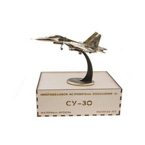 Удостоверение к награде Самолет СУ-30, масштабная модель 1:72