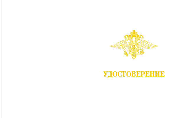 Лицевая сторона награды Медаль «80 лет ГАИ - ГИБДД» с бланком удостоверения