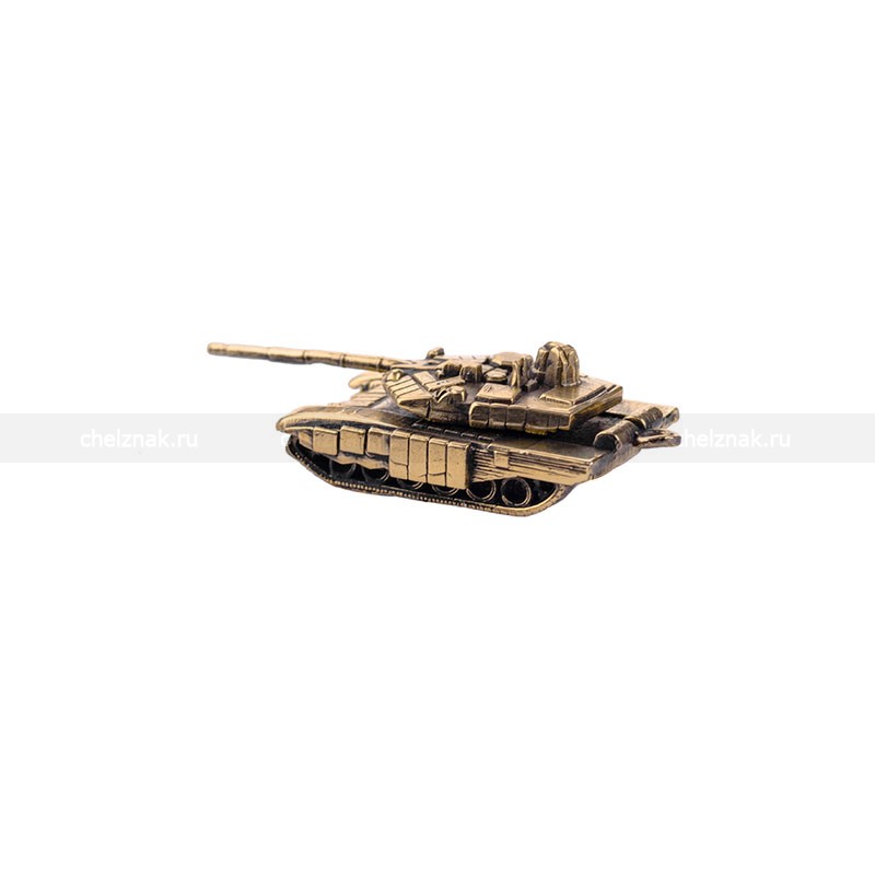 Брелок "Танк Т-90", масштабная модель 1:180, дополнительное фото 3
