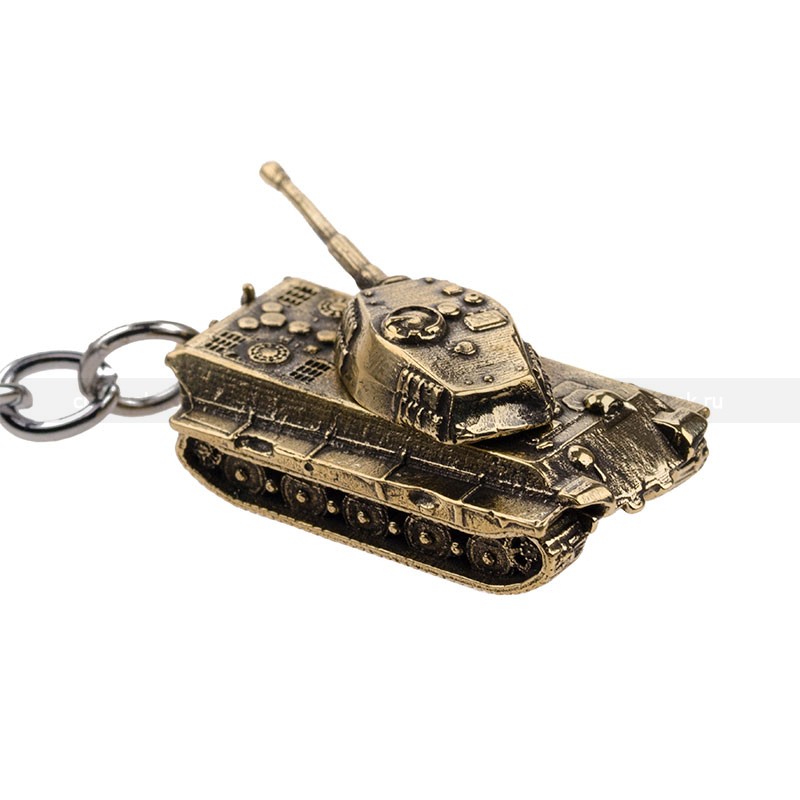 Реверс награды Брелок "Танк Королевский Тигр", масштабная модель 1:180
