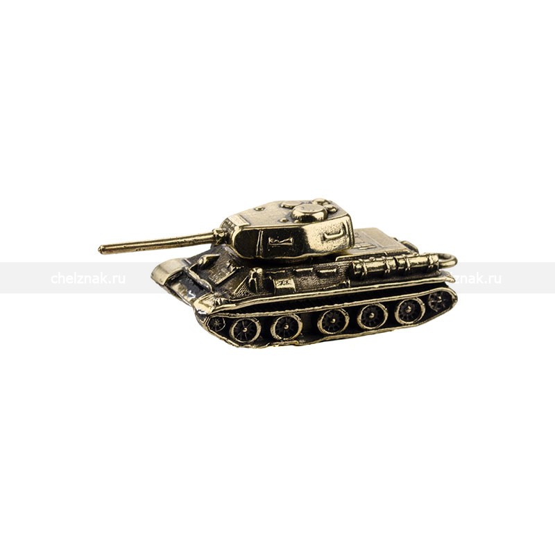Брелок "Танк Т-34/85", масштабная модель 1:180, дополнительное фото 3