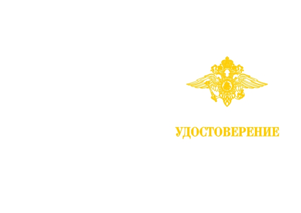 Лицевая сторона награды Медаль «80 лет ГИБДД МВД» с бланком удостоверения