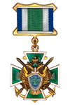 Знак ПС ФСБ «За службу на Дальнем Востоке» с бланком удостоверения