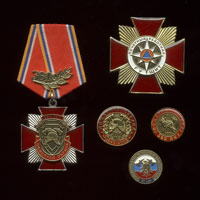 Комплект из 5 знаков «МЧС России»