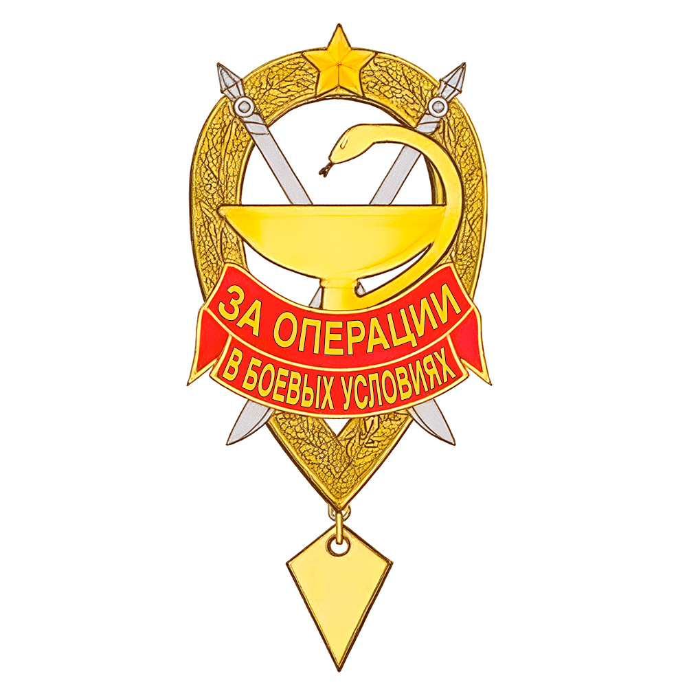Знак «За операции в боевых условиях»