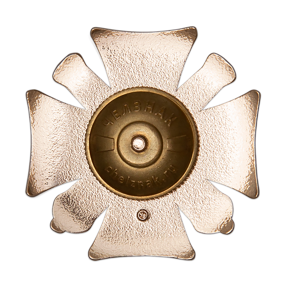 Реверс награды Знак «10 лет 29-му ооСпН «Булат» Росгвардии»