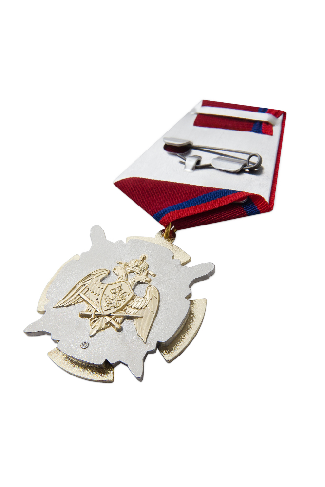 Реверс награды Знак на колодке «35 лет ОМОН "Бастион"» (спецзаказ)