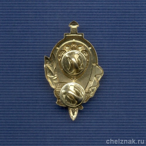 Реверс награды Знак ФСО России «Ветеран»