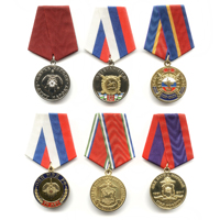 Комплект медалей «ОВД регионов РФ»