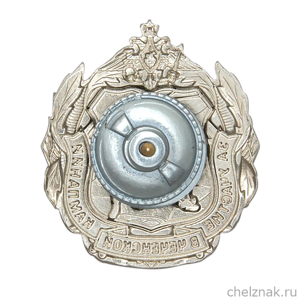 Реверс награды Знак «За участие в Чеченской кампании»
