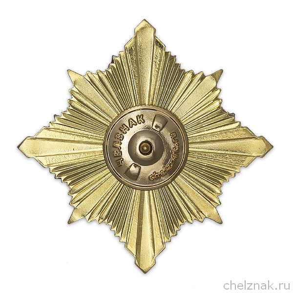 Реверс награды Орденский знак «25 лет службе охраны ФСИН России»