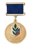 Медаль общероссийского профсоюза образования «За активную работу в профсоюзе» с бланком удостоверения