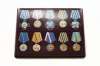 Комплект знаков и медалей «Авиация» в планшете