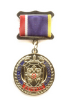 Медаль «95 лет ФСБ. Ветеран органов безопасности» с бланком удостоверения