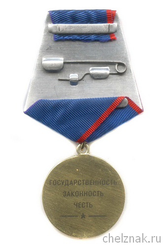 Реверс награды Медаль «95 лет ВЧК – КГБ – ФСБ», №1