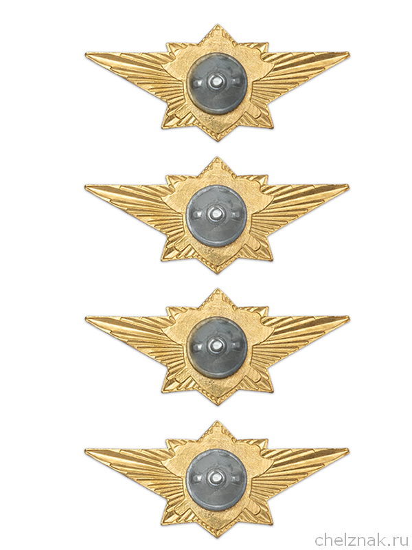 Реверс награды Знак классности МЧС