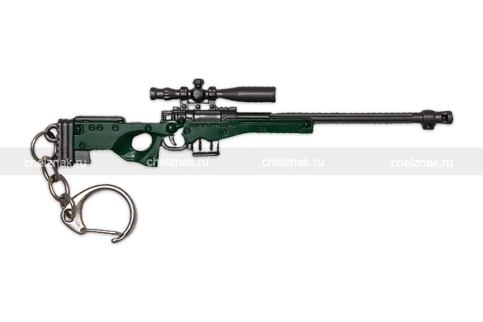Реверс награды Металлический брелок с подвеской «AWP» 119 мм
