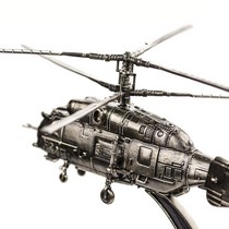 Вертолет Ка-32А11ВC, масштабная модель 1:72