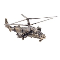 Вертолёт Ка-52 "Аллигатор" на подставке, масштабная модель 1:100