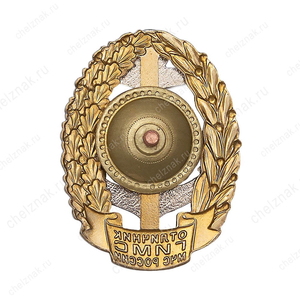 Реверс награды Знак «Отличник ГИМС» с бланком удостоверения