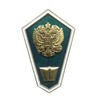 Знак «Об окончании ССУЗа» с накладным гербом РФ
