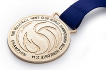 Удостоверение к награде Копия олимпийской медали «Волейбол FIVB» 2014г.