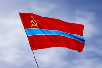 Удостоверение к награде Флаг Узбекской Советской Социалистической Республики