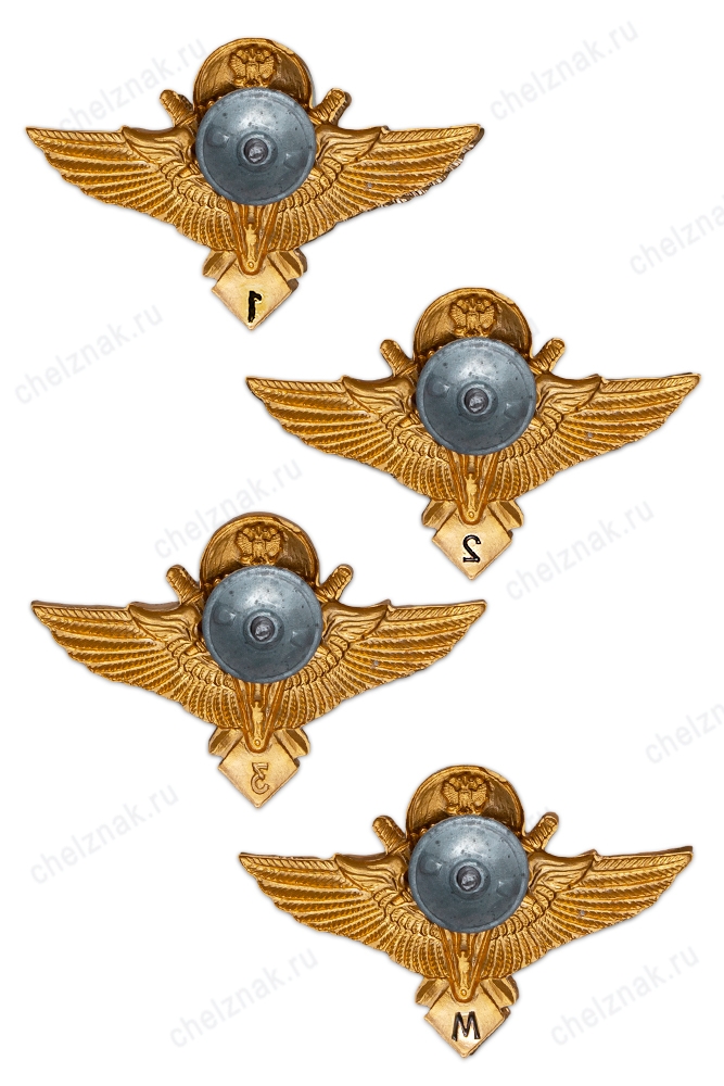 Реверс награды Знак классности ВДВ