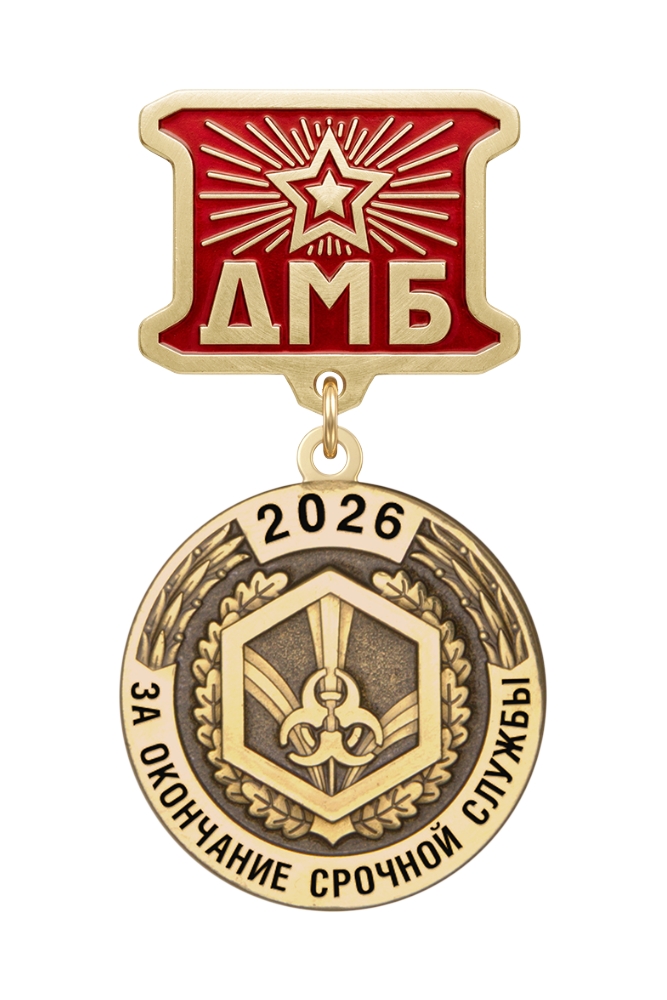 Медаль ДМБ «Войска РХБЗ»