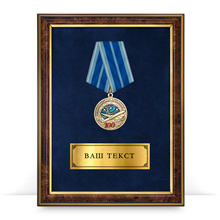 Панно с медалью «100 лет гражданской авиации»