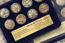Удостоверение к награде Коллекция медалей «Юбилеи ВВС России»