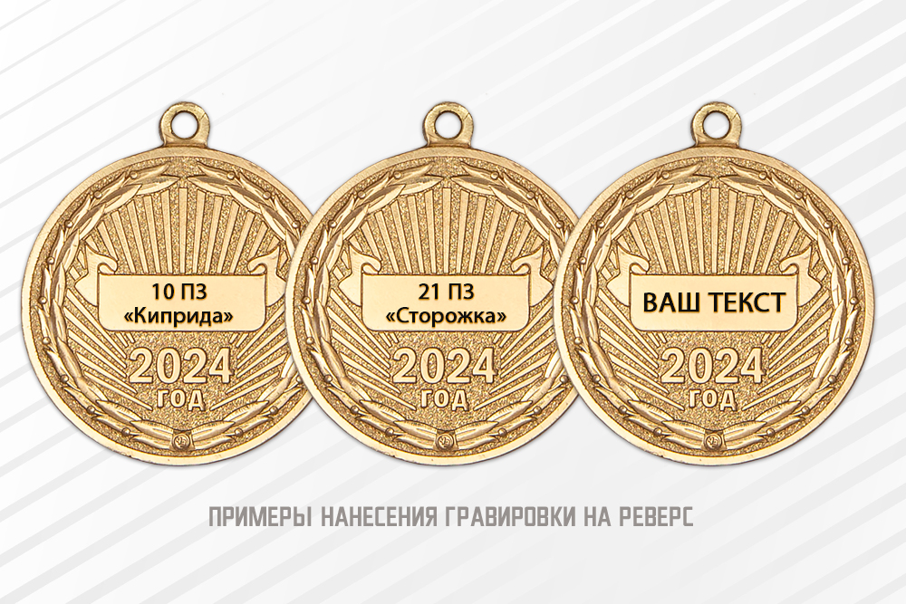 Обратная сторона награды Медаль «100 лет 29-му Кызыльскому погранотряду с бланком удостоверения