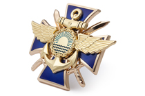 Удостоверение к награде Знак двухуровневый «Морская авиация ТОФ»