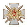 Знак двухуровневый «Эмблема РВСН МО РФ»