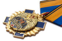 Удостоверение к награде Знак «70 лет морскому спецназу»