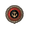Знак отличия «За службу в морской пехоте» 2 степени с бланком удостоверения