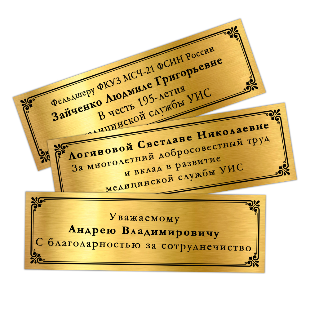 Наградное панно «За работу в медицинской службе УИС», дополнительное фото 1