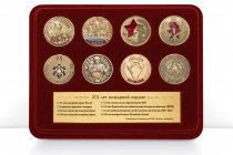 Коллекция медалей «375 лет пожарной охране»