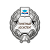 Знак «Почетный ассистент» (под серебро) с логотипом вуза В003.12